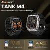 KOSPET TANK M4 GPS Smartwatch Herren Voll-Edelstahlgehäuse Produktbild-Vorschau 2