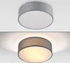 MONZANA® Deckenlampe Stoff Wohnzimmer Schlafzimmer E27 Grau Produktbild-Vorschau 3