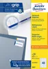 Avery - Etiketten - weiß - A4 (210 x 297 mm) - 100 Stck. Voir les images du produit 27