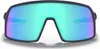 A front view of a pair of Oakley Sutro S sunglasses with mirrored lenses. Náhled obrázku produktu