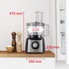 Bosch MCM3PM386, 2,3 l, Schwarz, Transparent, Drehregler, Produktbild-Vorschau 3