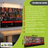 botle® Werkzeugwand Lochwand aus Metall, Stapelboxen + Produktbild-Vorschau 2