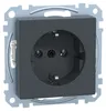 Merten MEG2301-0414, Typ F, Anthrazit, 250 V, 16 A, 1 Produktbild-Vorschau 1