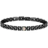 MASERATI BRACELET RG IP BLK CRYS 100% Edelstahl schwarz Produktbild-Vorschau 1