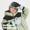 1 Paar Kinder Skihandschuhe, Winter Warm Rutschfest und Produktbild-Vorschau 3