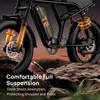20 * 4" elektrobicykle Fat-Tire pre dospelých, E Bike s 48V Náhľad obrázku produktu 6