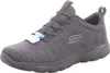 A single gray Skechers sneaker is shown from a side angle against a white background. Náhľad obrázku produktu