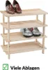 KESPER Scarpiera a quattro ripiani 54 X 52 X 26 cm Light Anteprima dell’immagine prodotto 5