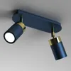 A ceiling light fixture with two adjustable spotlights. Podgląd zdjęcia produktu