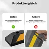 Wiltec 2x butée de roue 90 x 15 x 10 cm – en Caoutchouc – Voir les images du produit 8