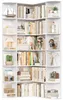 Libreria angolare - a forma di L - altezza 185 cm - 80x84 Anteprima dell’immagine prodotto 2