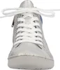 Rieker Damen Sneaker High Top sportliche Stiefelette Silber Produktbild-Vorschau 2