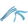 A blue plastic cleaning tool with a blue microfiber cloth attachment, isolated on a white background. Produktbild-Vorschau