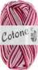 Lana Grossa - Cotone Print 0327 rosa pink bordeaux hellgrau Produktbild-Vorschau 1