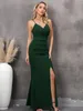 Missufe Wickelkleid Ballkleid Cocktail Maxi Partykleid Produktbild-Vorschau 2