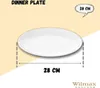 A dinner plate with its dimensions indicated. Anteprima dell’immagine prodotto