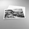 Poster - Poster ohne Rahmen - Berge Nebel Gipfel - 100x70 Produktbild-Vorschau 3