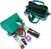 Gallantry Handtasche Schultertasche in Grün – Hochwertige, Produktbild-Vorschau 2
