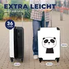 MuchoWow® Koffer Handgepäck Trolley Rollkoffer Kleine Produktbild-Vorschau 5