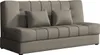 A studio shot of a gray sofa bed. Produktbild-Vorschau