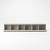 Strandplank staand (B/H/D: 270x36x34 cm) in kasjmier Productafbeelding-voorbeeld 3