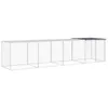 Möbel Glamour Hühnerkäfig mit Dach Anthrazit 403x98x90 cm Produktbild-Vorschau 2