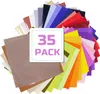 35 feuillesPolyuréthaneHeat Transfer Vinyl 12x12in, film Voir les images du produit 3