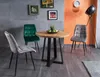 Stuhl Chic Velvet Grau Samtstoff - Polst Produktbild-Vorschau 6