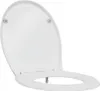 vidaXL Toilettensitz Weiß 47 x 37 x 4 cm Duroplast Produktbild-Vorschau 1