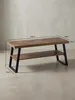 Technische Skizze der Schuhbank mit allen relevanten Maßen: 100cm Länge, 41cm Höhe und 40cm Tiefe zur einfachen Raumplanung._#sku_SAFWL6.977# Produktbild-Vorschau