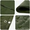 vidaXL Zeil met oogjes, groen, 4 x 6 meter, 180 g/m², PE Productafbeelding-voorbeeld 4