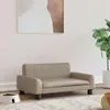 vidaXL Pelíšek pro psy Cappuccino Brown 70x45x30 cm koženka Náhled obrázku produktu 2