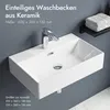 doporro Waschbecken keramik Aufsatzwaschbecken Produktbild-Vorschau 2