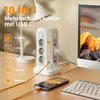 TESSAN 12 Fach Mehrfachsteckdose mit 2 USB C und 4 USB A Produktbild-Vorschau 2