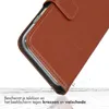 Selencia Genuine Leather Bookcase dla Apple iPhone 16 - Podgląd zdjęcia produktu 5