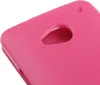 Handyhülle Tasche für HTC One / M7 pink gebürstet Produktbild-Vorschau 4