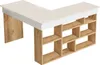 Skye Decor, Ct5-Aw, scrivanie, pino atlantico, 129 x 72 x Anteprima dell’immagine prodotto 9