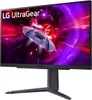A gaming monitor with a futuristic image on its screen. Podgląd zdjęcia produktu