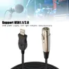 Mikrofon Link Adapter Kabel XLR Weibliche zu USB MIC Link Produktbild-Vorschau 7