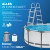 Steel Pro Max™ Frame Pool Komplett-Set, rund, mit Produktbild-Vorschau 34