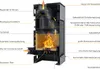 HS FLAMINGO Kaminofen AQUAFLAM VARIO SAPORO 11/7 kW - creme Produktbild-Vorschau 5