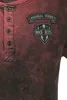 Rock Rebel by EMP Herren rotes Vintage T-Shirt mit Patches Produktbild-Vorschau 3