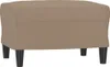 vidaXL 3-tlg. Sofagarnitur mit Kissen Cappuccino-Braun Produktbild-Vorschau 5