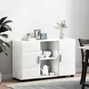 Cloris Designermöbel Sideboard Hochglanz Weiß Produktbild-Vorschau 4