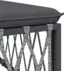 Sgabello da giardino con cuscino in tessuto antracite Anteprima dell’immagine prodotto 11