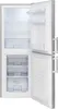 An open refrigerator with its freezer compartment visible. Produktbild-Vorschau