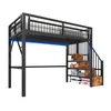 Lit mezzanine 90 x 200 cm avec bande lumineuse LED – Voir les images du produit 8
