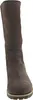 A single brown boot on a white background. Produktbild-Vorschau