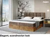 MEBLINI Boxspringbett mit Bettkasten - Gepolstert Produktbild-Vorschau 3