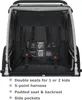 TIGGO® 2in1 Fahrradanhänger 5-Punkt Sicherheitsgurt Jogger Produktbild-Vorschau 7